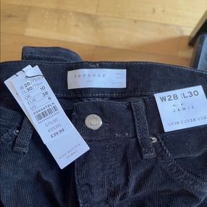 Topshop black jean